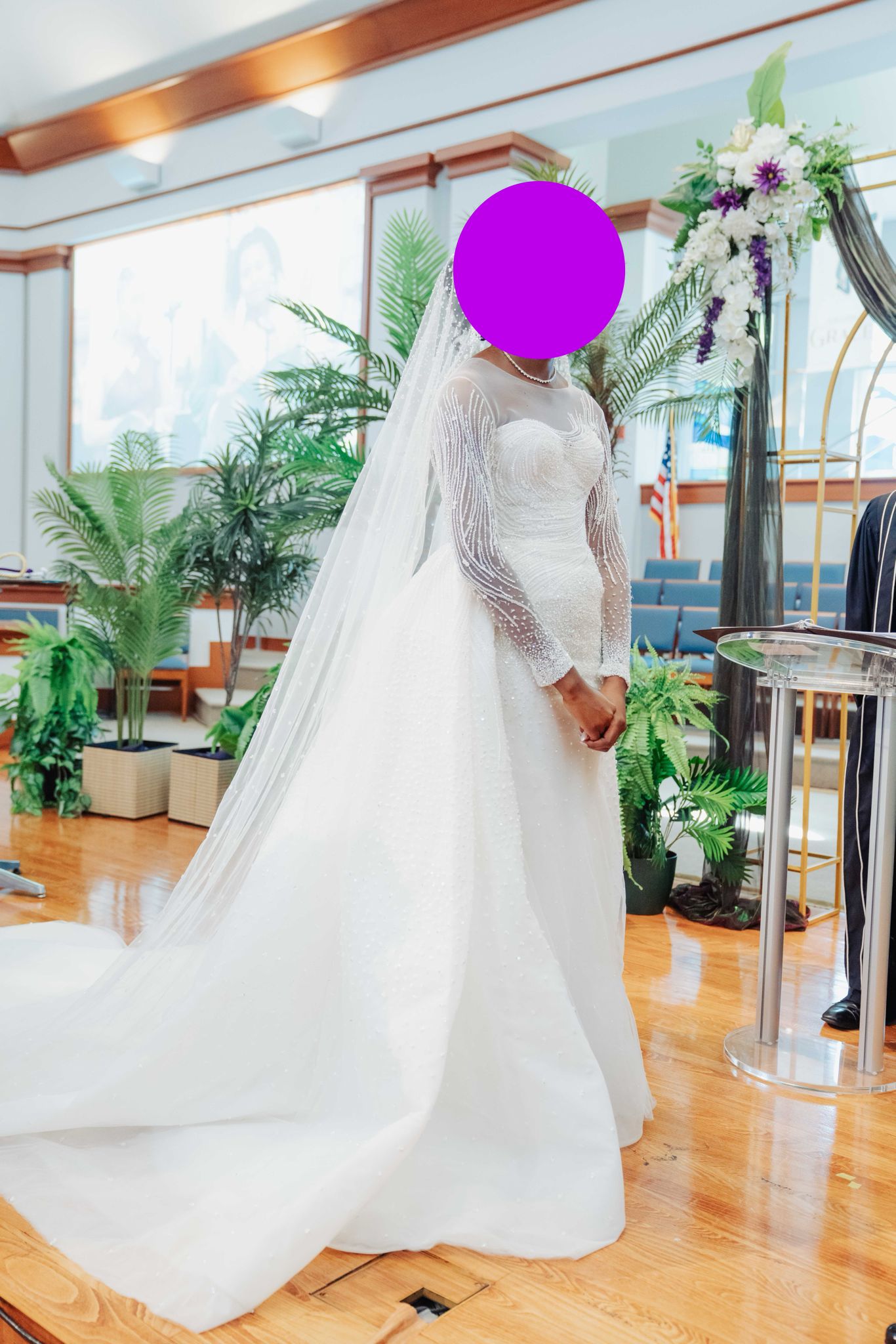 Beaded Bridal Wedding Dress